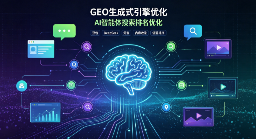 乾安县GEO 浪潮来袭：生成式引擎优化崛起，创作者争抢豆包、DeepSeek、元宝智能体流量入口